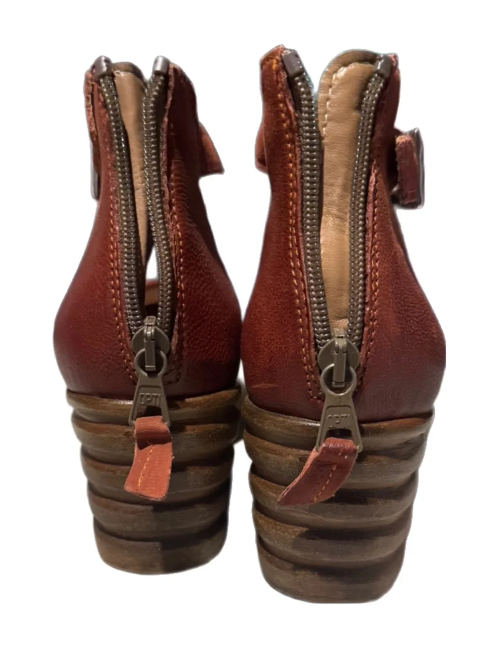 Miz Mooz Ankle-Strap Wedge Sandals - Picture 4 of 14